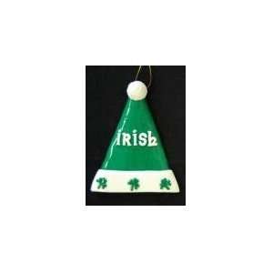  Irish Hat Christmas Ornament   CLEARANCE 