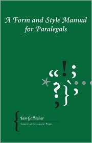   Paralegals, (1594603170), Ian Gallacher, Textbooks   