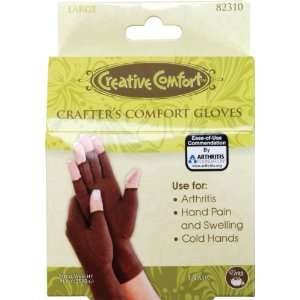  Dritz Crafters Comfort Glove Large Arts, Crafts & Sewing