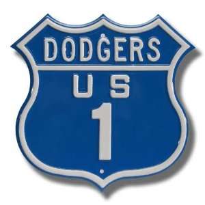  Los Angeles Dodgers MLB Authentic Route Sign Sports 