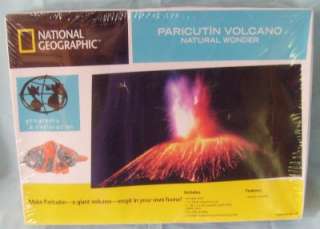 National Geographic Paricutin Volcano Model Kit Earth  