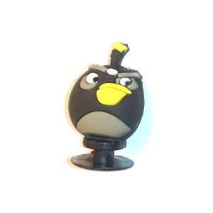  3D Shoe Black Angry Bird   Jibbitz Croc Style Toys 