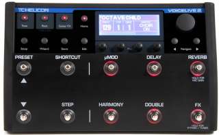TC Helicon VoiceLive 2 (Vocal Harmony, Reverb & Pitch Correction 