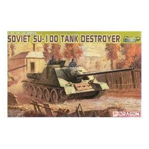    SU 100 Tank Destroyer w/Photo Etched 1 35 Dragon Toys & Games
