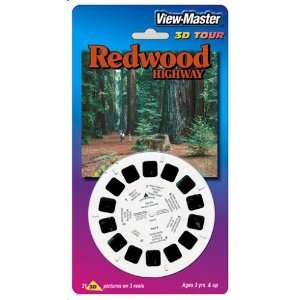  View Master 3D 3 Reel Card Redwood Highway Toys & Games