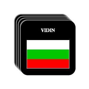  Bulgaria   VIDIN Set of 4 Mini Mousepad Coasters 