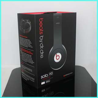 Great Monster Beats by dr.dre Solo HD Black Headphones  