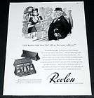 1942 OLD WWII MAGAZINE PRINT AD, REVLON COSMETICS, NAIL ENAMEL GIFT 