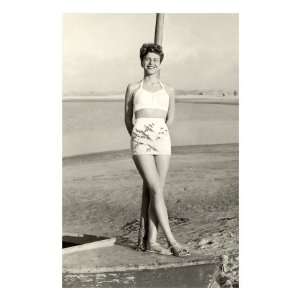  California World War II Bathing Beauty Photography Premium 