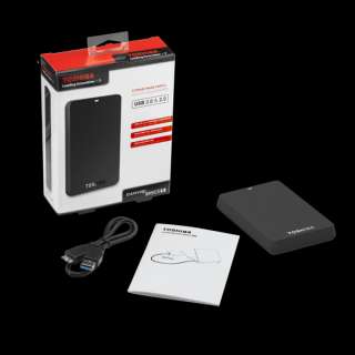 Brand New Toshiba Canvio Basics 1TB Portable Hard Drive   USB 3.0 