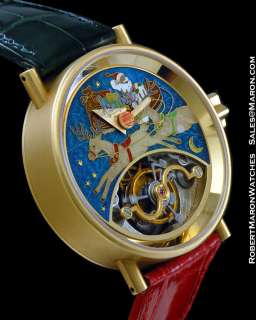 ALAIN SILBERSTEIN 8TH ANNIVERSARY TOURBILLON 18K  