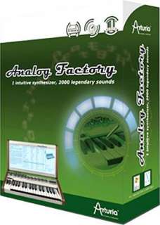 ARTURIA ANALOG FACTORY 2 SYNTH COLLECTION NEW  