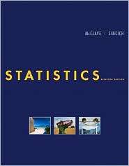 Statistics, (0132069512), James T. McClave, Textbooks   