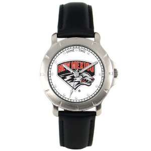 NEW MEXICO LOBOS Beautiful Glass Crystal Face Player Series WATCH 