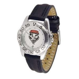 New Mexico State Aggies Suntime Ladies Sports Watch w/ Leather Band 