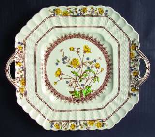Spode BUTTERCUP Handled Square Cake Plate 675984  