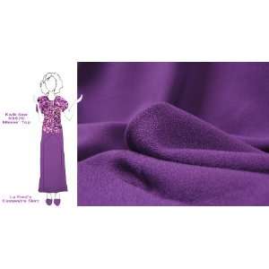    VF104 30 Pei Plumwood   Couture Crepe Fabric