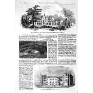   1852 CAMBRIDGE ASYLUM SOLDIERS KINGS COLLEGE HOSPITAL