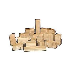  Galvin & Fils 122 Piece Wood Block Set Toys & Games