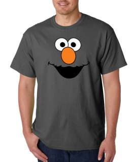 Elmo Face Sesame Street 100% Cotton Tee Shirt  