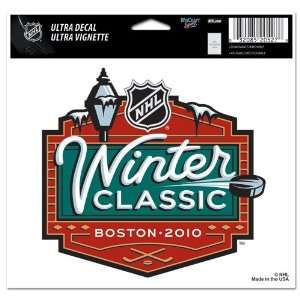  NHL Winter Classic bruins vs Flyers Ultra decals 5 x 6 