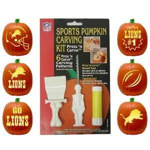  Detroit Lions Pumpkin Carving Kit