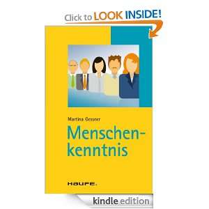 Menschenkenntnis TaschenGuide (German Edition) Martina Gessner 
