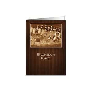 Bachelor Party Invitations Card