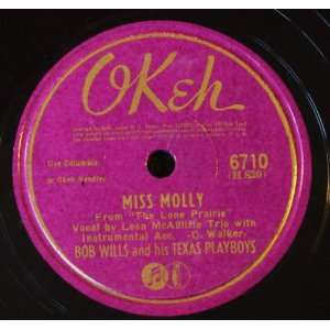  Miss Molly / Home In San Antone Bob Wills & his Texas 