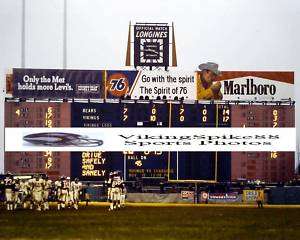 MINNESOTA VIKINGS METROPOLITAN STADIUM SCOREBOARD 1978  