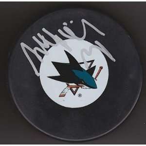  Antti Niemi Autographed Puck   NHL w COA   Autographed NHL 