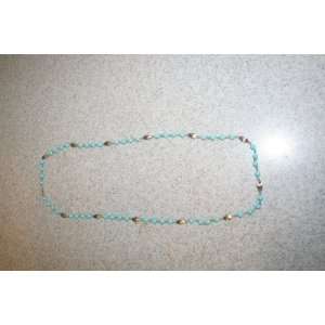 Costume Jewelry  Sarah Coventry Turquoise and silver color bead 