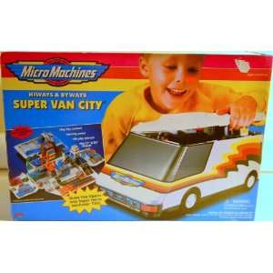  Super Van City Hiways & Byways Micro Machines Toys 