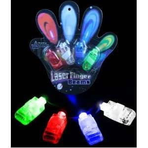  LED Finger Lights   Assorted 4ct Toys & Games