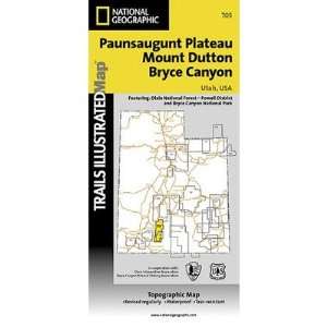  Bryce / Mount Dutton Map