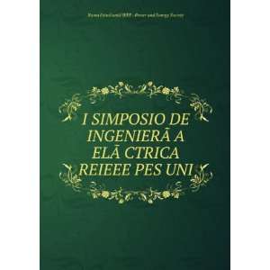   PES UNI Rama Estudiantil IEEE   Power and Energy Society Books