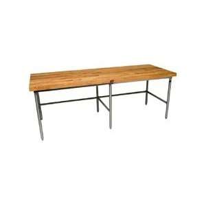 Bakers Production Table   Stainless Steel Frame 96x48 
