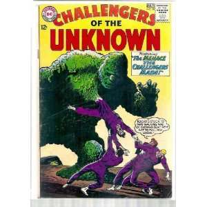  CHALLENGERS OF THE UNKNOWN # 38, 4.0 VG DC Comics Books