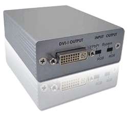 In 1 VGA Component Video To DVI D Digital Video Format Converter