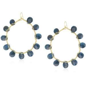   Rudey Breakfast At Tiffanys Apatite Jessica Hoop Earrings Jewelry