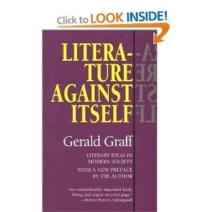    Literary Ideas in Modern Society [Paperback] Gerald Graff Books