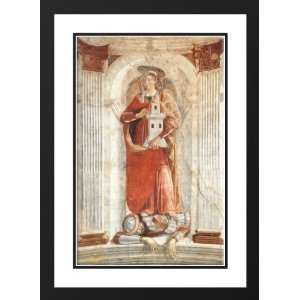 Ghirlandaio, Domenico 18x24 Framed and Double Matted St Barbara 