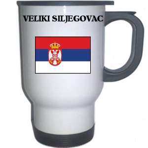  Serbia   VELIKI SILJEGOVAC White Stainless Steel Mug 