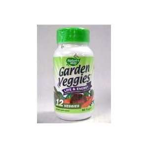  Natures Way   Garden Veggies   60 vcaps / 450 mg Health 