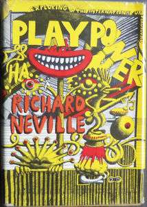 PLAY POWER by Richard Neville HC w/DJ & HEADOPOLY game  