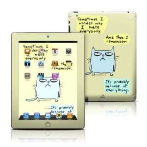  Catwad Hate Design Protective Decal Skin Sticker for Apple 
