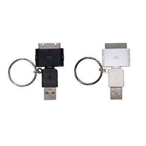  Apple iPod USB Data Sync and Charge Key Chain Fob for Dock 