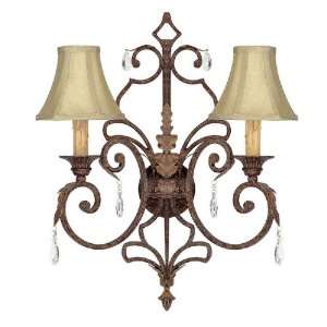 Capital Lighting 3432GU 419 CR Guilded Umber Vanity Fair Traditional 