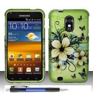  Apple Green Butterfly Flower Design Protector Hard Cover 