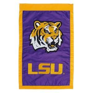    LSU Tigers 28 x 44 Double Sided Applique Flag